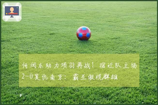何润东助力项羽再战！宿迁队主场2-0复仇南京：霸王傲视群雄