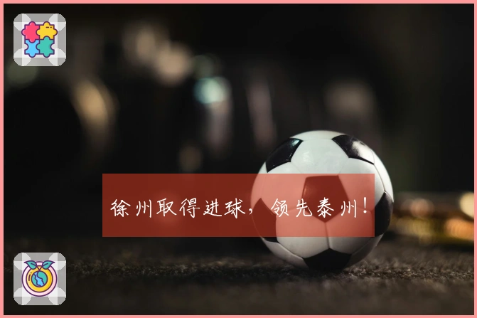 徐州取得进球，领先泰州！